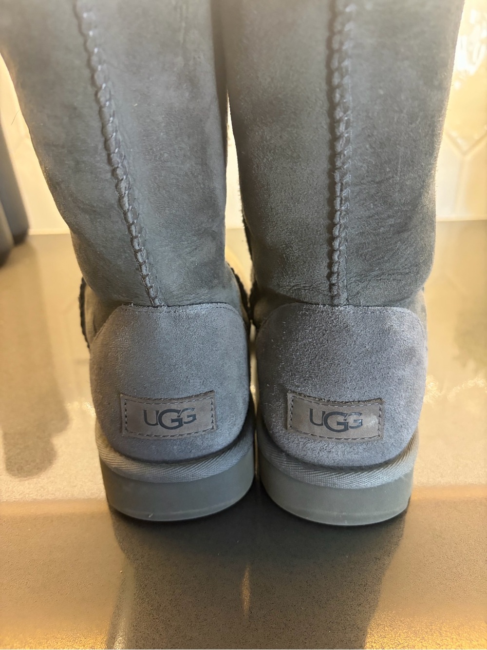 Gray Classic UGG Boots Size 8